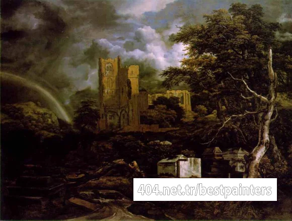 RUISDAEL_Jacob_Isaackszon_van_The_Jewish_Cemetary_2