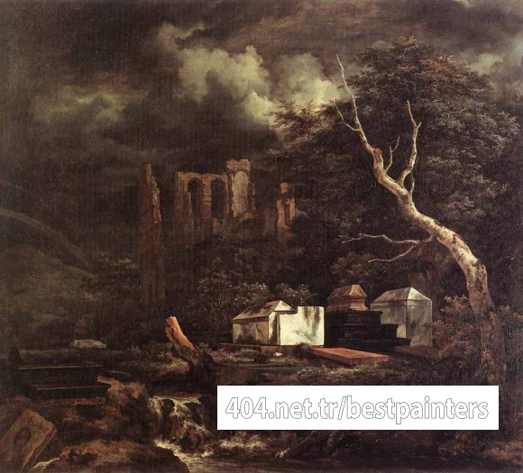 RUISDAEL_Jacob_Isaackszon_van_The_Jewish_Cemetary