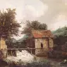 RUISDAEL_Jacob_Isaackszon_van_Two_Watermills_And_An_Open_Sluice_Near_Singraven