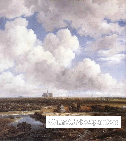 RUISDAEL_Jacob_Isaackszon_van_View_Of_Haarlem_With_Bleaching_Grounds