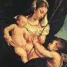 BASSANO_Jacopo_Madonna_And_Child_With_Saint_John_The_Baptist