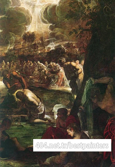 Tintoretto_Baptism_of_Christ_detail1
