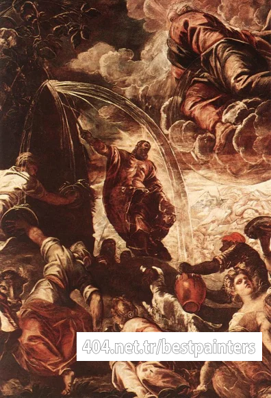 Tintoretto_Moses_Drawing_Water_from_the_Rock_detail1