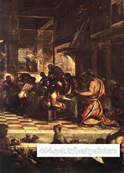 Tintoretto_The_Last_Supper_detail1