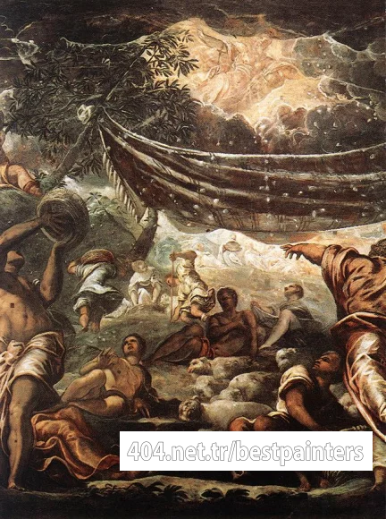 Tintoretto_The_Miracle_of_Manna_detail