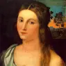 PALMA_VECCHIO_Portrait_Of_A_Young_Woman