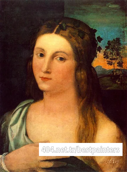 PALMA_VECCHIO_Portrait_Of_A_Young_Woman