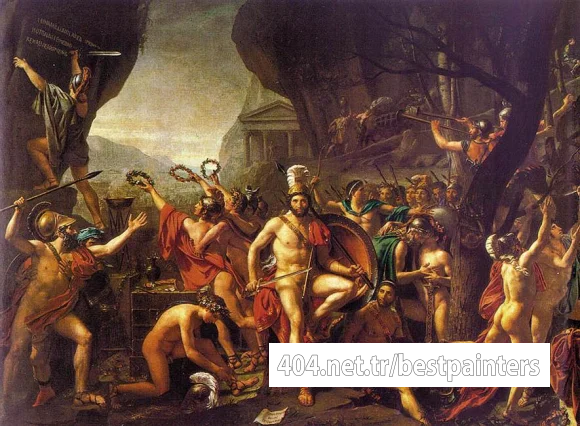 DAVID_Jacques_Louis_Leonidas_at_Thermopylae