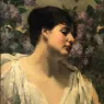 Beckwith_James_Carroll_Under_the_Lilacs