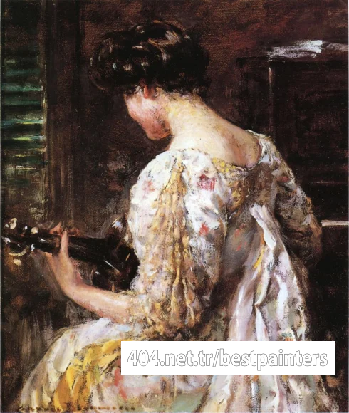 Beckwith_James_Carroll_Woman_with_Guitar