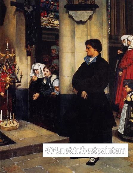 Tissot_During_the_Service_(Martin_Luther-s_Doubts)