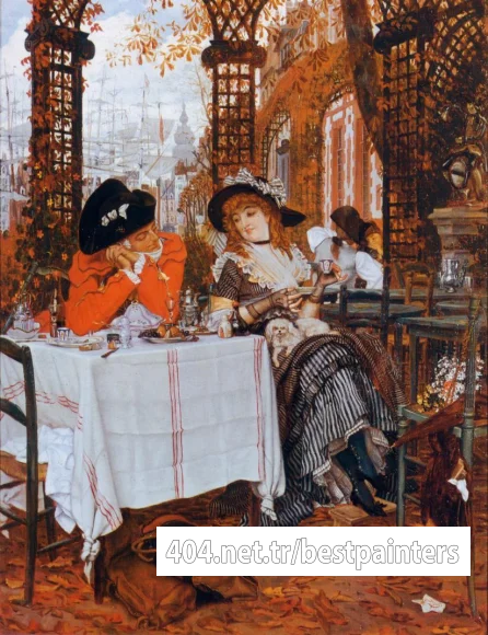 Tissot_James_Jacques_A_Luncheon