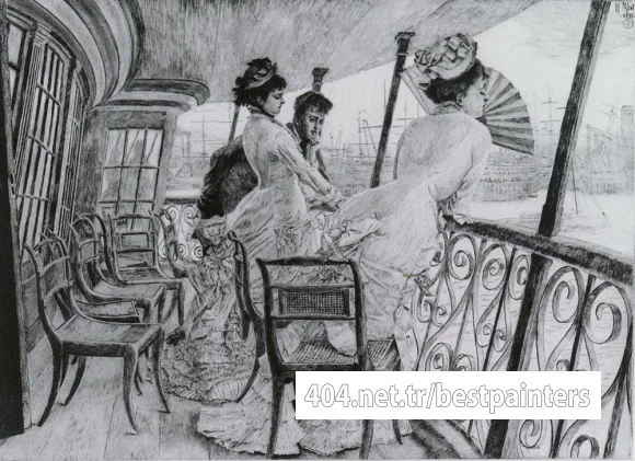 Tissot_James_Jaques_Joseph_La_Galerie_du_Calcutta