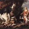 FYT_Jan_Diana_With_Her_Hunting_Dogs_Beside_Kill