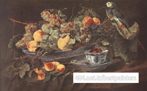 FYT_Jan_Still_Life_With_Fruits_And_Parrot