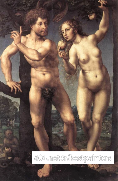 GOSSAERT_Jan_Adam_and_Eve_1925