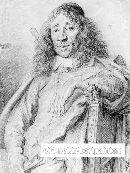 LIEVENS_Jan_Portrait_Of_Poet_Jan_Vos