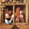 STEEN_Jan_Rhetoricians_At_A_Window