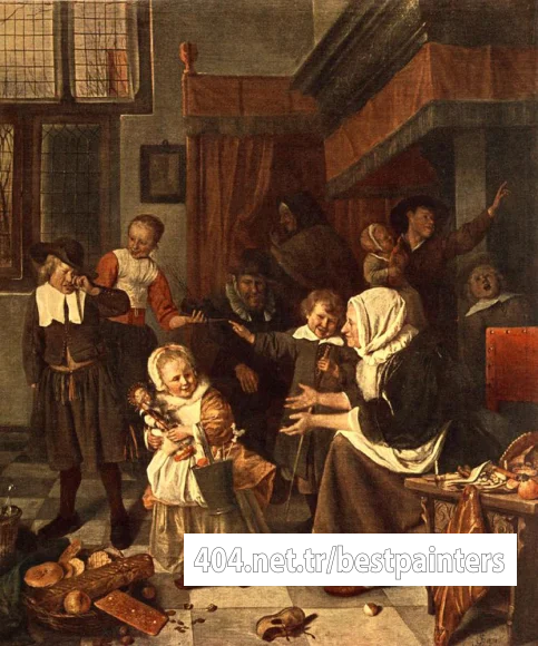 STEEN_Jan_The_Feast_Of_St_Nicholas