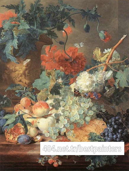 HUYSUM_Jan_Van_Fruit_and_Flowers