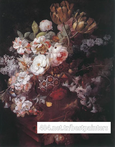HUYSUM_Jan_Van_Vase_of_Flowers