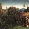 Eyck_Jan_van_The_Ghent_Altarpiece_Adoration_of_the_Lamb_detail_top_left