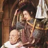 Eyck_Jan_van_The_Madonna_with_Canon_van_der_Paele_detail_3