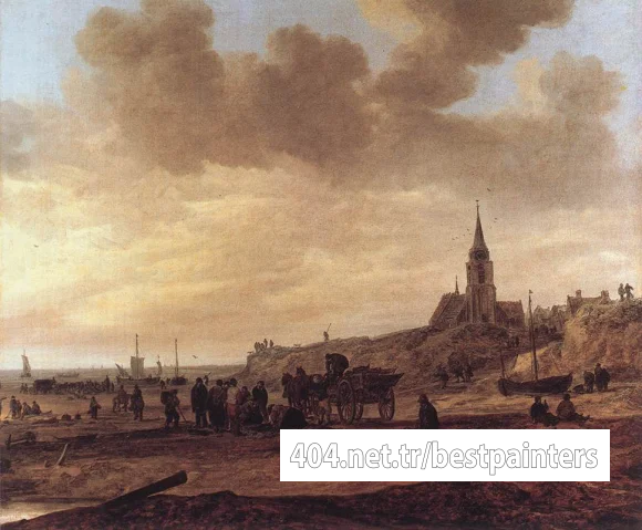 Goyen_Jan_van_Beach_at_Scheveningen