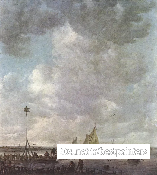 Goyen_Jan_van_Marine_Landscape_with_Fishermen