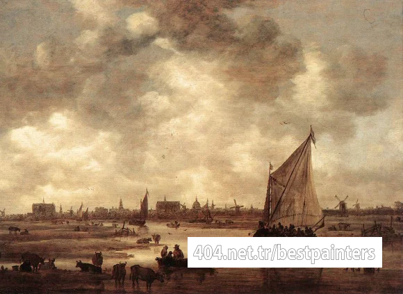 Goyen_Jan_van_View_of_Leiden_1650