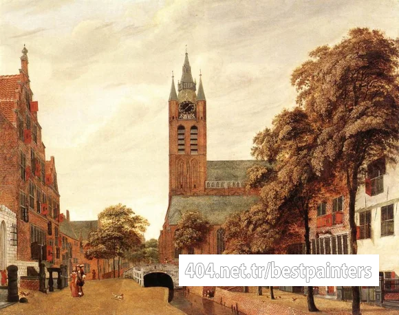 HEYDEN_Jan_van_der_View_Of_Delft