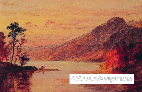 Lake_Scene_Catskill_Mountains