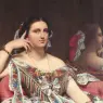 Ingres_Madame_Moitessier_Seated_detail