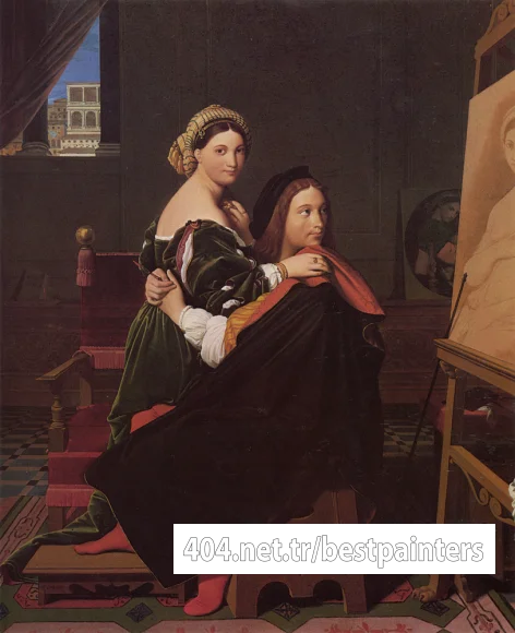 Ingres_Raphael_and_the_Fornarina