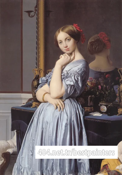 Ingres_Vicomtesse_Othenin_d-Haussonville