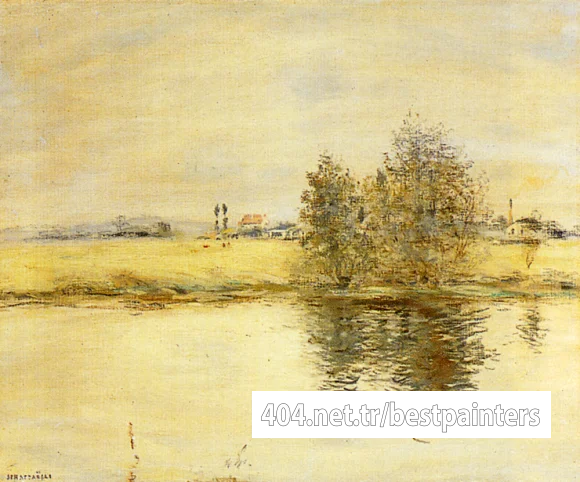 Raffaelli_Jean_Francois_A_River_Landscape