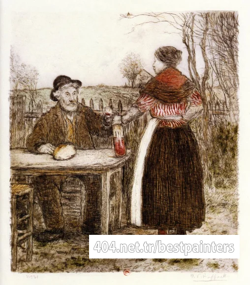 Raffaelli_Jean_Francois_A_Toast_to_Good_Times