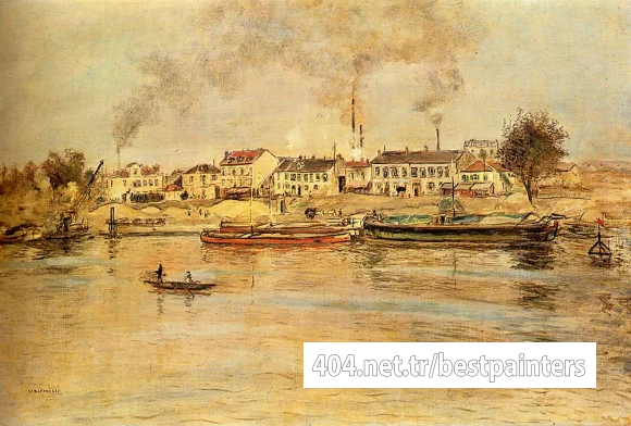 Raffaelli_Jean_Francois_La_Seine_A_Suresnes