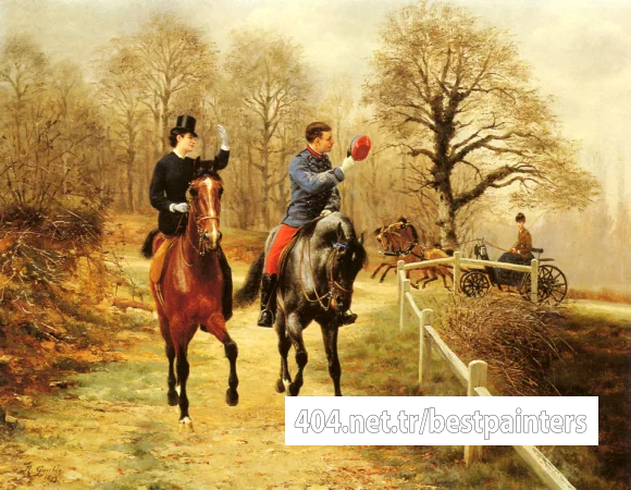 Goubie_Jean_Richard_An_Afternoon_Ride