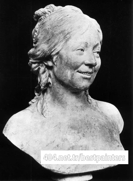 HOUDON_Jean_Antoine_Bust_of_the_Artists_Wife