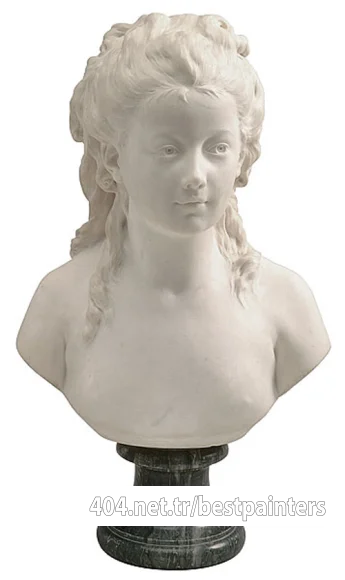 Houdon_Jean_Antoine_Buste_de_jeune_fille