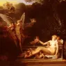 Mallet_Jean-Baptiste_Une_Nymphe_Au_Bain,_Environnee_D-Amours