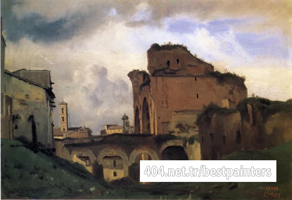 Corot_Basilica_of_Constantine