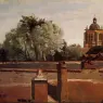 Corot_Bell_Tower_of_the_Church_of_Saint_Paterne_at_Orleans