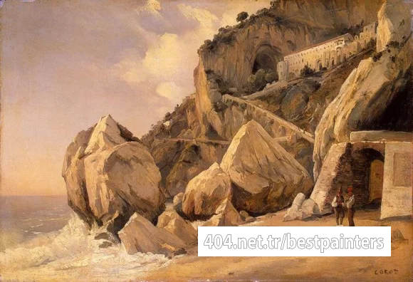 Corot_Rocks_in_Amalfi
