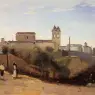 Corot_Rome_Monte_Pinco_the_Trinita_dei_Monte_View_from_the_Garden_of_the_Academie_de_France