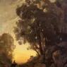 Corot_The_Italian_Goatherd_Evening