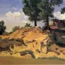 Corot_Trees_and_Rocks_at_La_Serpentara
