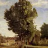 Corot_A_Village_near_Beauvais
