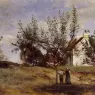 Corot_An_Orchard_at_Harvest_Time